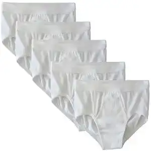Herren slips hermko 3240 5er pack herren slip mit eingriff