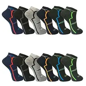 Herrensocken bestsale247 12 paar herren sport freizeit sneaker