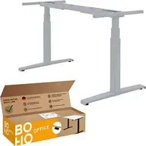 Hoehenverstellbarer schreibtisch boho office gestell elektrisch