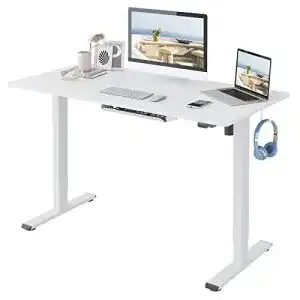 Hoehenverstellbarer schreibtisch flexispot eg1
