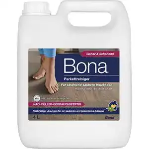 Holzbodenseife bona parkettreiniger nachfuellkanister 4 liter