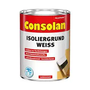 Holzgrundierung consolan isoliergrund weiss 5 liter weiss