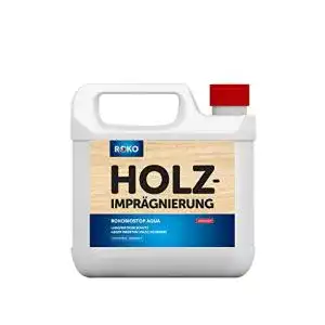 Holzgrundierung roko holz impraegnierung farblos 3 kg
