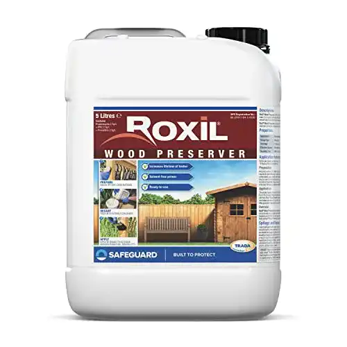 Holzgrundierung Roxil Holzschutzmittel in Farblos für Holzschutz