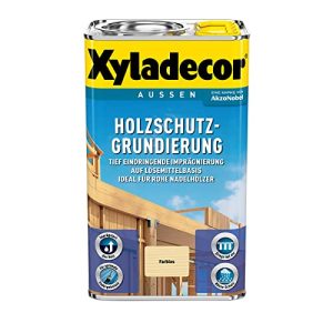 Holzgrundierung Xyladecor Holzschutz Grundierung LMH 5 Liter - holzgrundierung xyladecor holzschutz grundierung lmh 5 liter