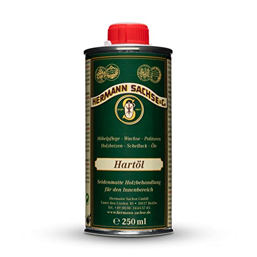 Holzöl Hermann Sachse Hartöl 250ml für Eiche Nussbaum Akazie Buche