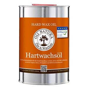 Holzöl OLI NATURA Öle & Wachse OLI-NATURA Hartwachsöl, geprüft