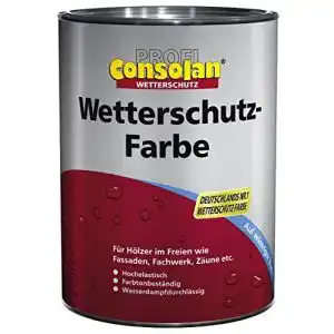 Holzschutzfarbe consolan profi wetterschutzfarbe holzschutz aussen