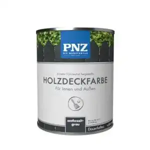 Holzschutzfarbe pnz holzdeckfarbe gebinde2 5l farbe anthrazitgrau