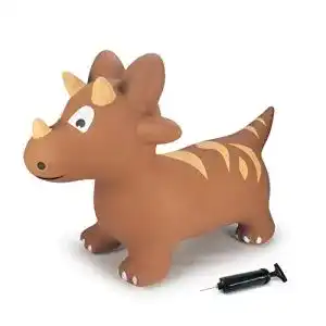 Huepftier jamara 460591 dino mit pumpe bpa frei bis 50 kg