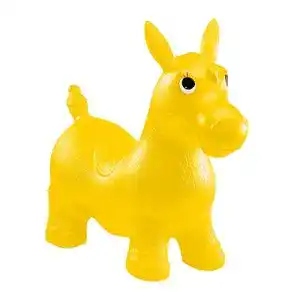 Huepftier john 59026 aufblasbares sprung sitztier pony hop
