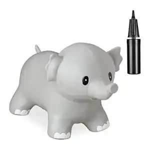 Huepftier relaxdays 10030818 111 elefant inklusive luftpumpe