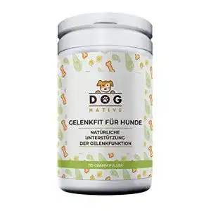 Hunde ergaenzungsfutter dog native gelenkfit pulver fuer hunde