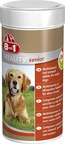 Hunde-Vitamine 8in1 Multivitamin Tabletten Senior