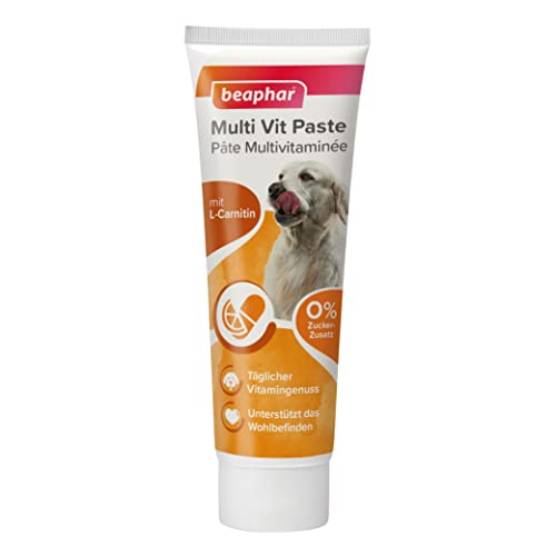 Hunde-Vitamine beaphar Multi-Vitamin-Paste für Hunde, 100g