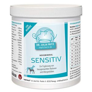 Hunde-Vitamine napfcheck Novomineral Sensitiv, Mineralien - hunde vitamine napfcheck novomineral sensitiv mineralien