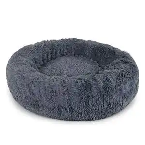 Hundebett fuer grosse hunde lionto hundebett rund hundekissen