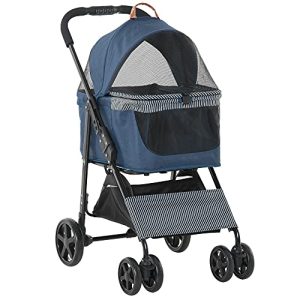 Hundebuggy PawHut 2-in-1 Transporttasche Katzenbuggy - hundebuggy pawhut 2 in 1 transporttasche katzenbuggy