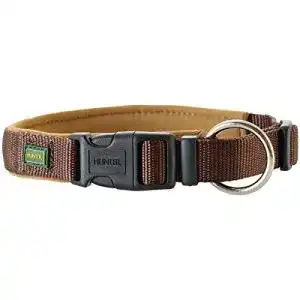 Hundehalsband hunter neopren vario plus halsung nylon mit neopren