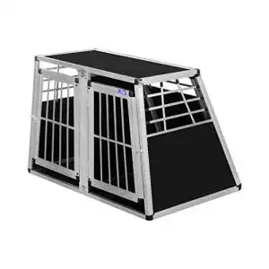 Hundetransportbox alu alpuna transportbox n30 75x110x75cm