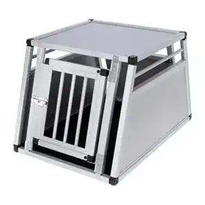 Hundetransportbox alu kerbl 80586 alu transportbox barry eintuerig