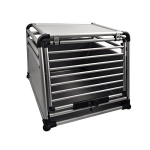Hundetransportbox Alu Nobby Aluminium Carbox “ROUND CORNER”