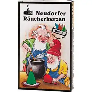 Huss raeucherkerzen huss neudorfer raeucherkerzen bunte mischung