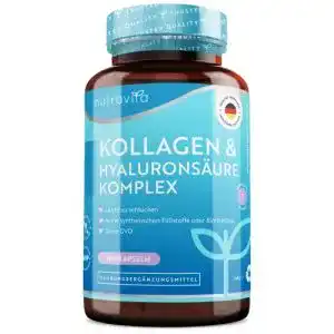 Hyaluron kollagen kapseln nutravita hyaluronsaeure kollagen