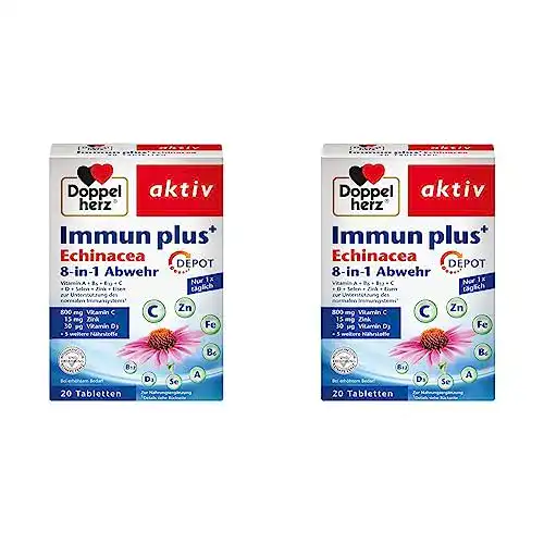 Doppelherz Immun plus Echinacea 8-in-1 Abwehr für das Immunsystem