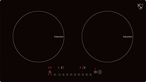 Induktionskochplatte K&H ® Doppel 2 Zonen Induktionskochfeld