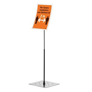 Infoständer Durable Bodenständer Duraview Stand - infostaender durable bodenstaender duraview stand