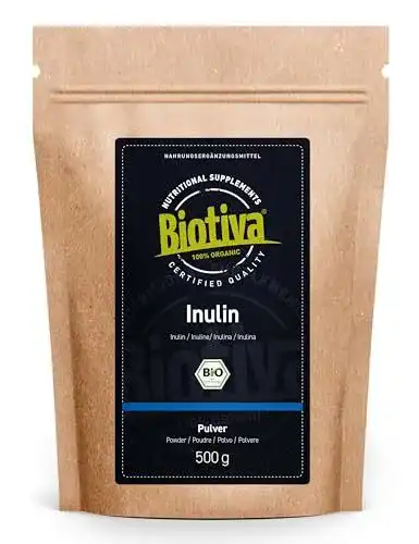 Inulin Biotiva Pulver Bio – 500g Agavenpulver