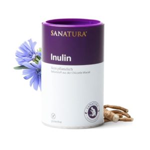 Inulin Sanatura – 250 g Pulver – vegan und glutenfrei – Aktiv