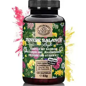 Johanniskraut scheunengut innere balance baldrian passionsblume