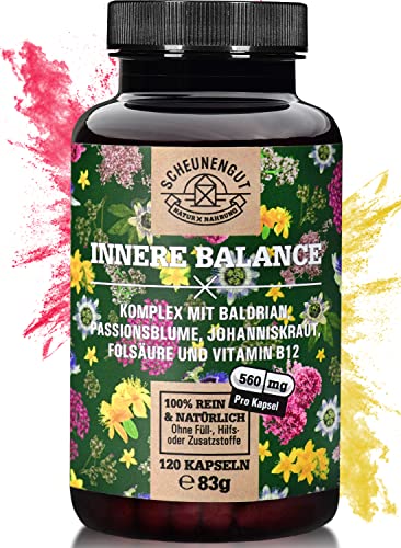 Johanniskraut Scheunengut INNERE BALANCE® Baldrian Passionsblume