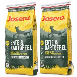 Josera-Hundefutter Josera 2 x 12,5 kg Ente und Kartoffel