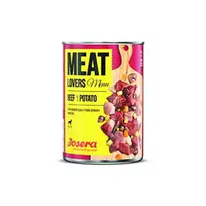 Josera hundefutter josera meat lovers menu beef with potato