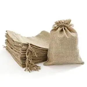 Jutesack homealexa 24 stuecke jutesaeckchen jute beutel 15 x 20 cm