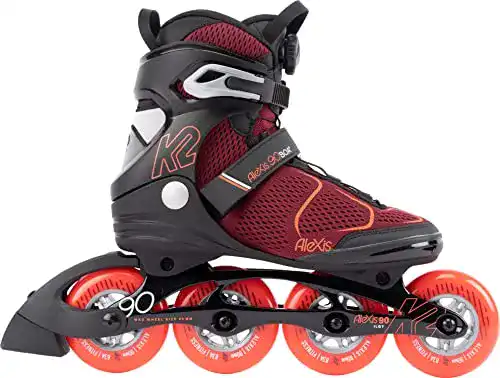 K2 Damen Inline Skates Alexis 90 Boa für Komfort und Stabilität