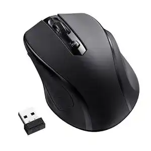 Kabellose maus lodvie 2400 dpi funkmaus computer mit 6 tasten