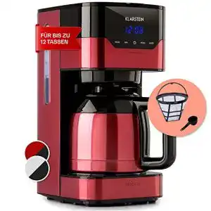 Kaffeemaschine mit timer klarstein 12 l filtermaschine