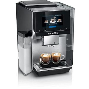 Máquina de café totalmente automática com recipiente para leite