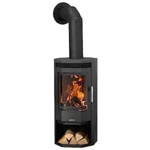 Kaminofen justus 6531 11 usedom 5 stahl schwarz a