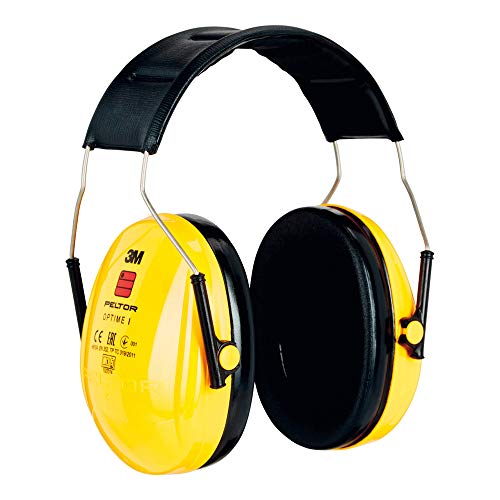 3M PELTOR Optime I earmuffs with headband, yellow