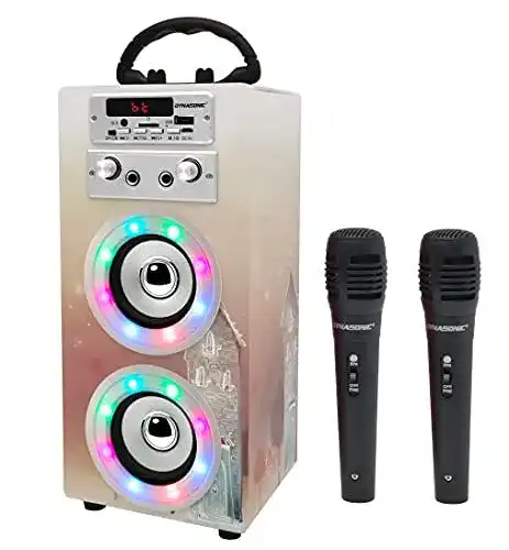 DYNASONIC Karaoke-Anlagen der 3. Generation mit Mikrofon