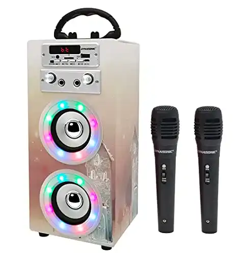 DYNASONIC Karaoke-Anlagen der 3. Generation mit Mikrofon