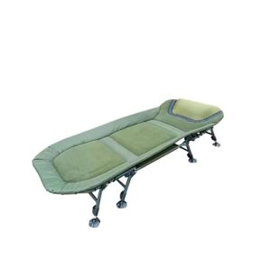 Karpfenliege AGEM 8 Bein Angelliege Campingbett Klappbar Bedchair