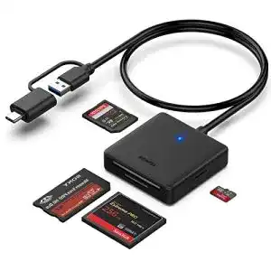 Kartenlesegeraet benfei speicherkartenleser 4 in 1 usb usb c