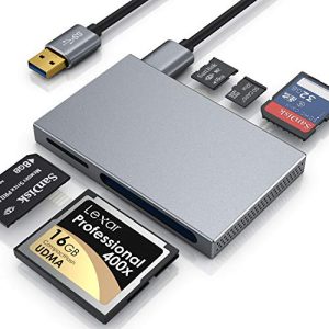 Kartenlesegerät CSL-Computer, USB 3.0, 5 in 1 Kartenleser