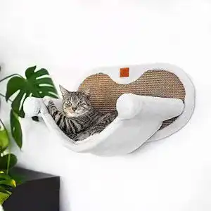 Katzenbett pfotenolymp katzenhaengematte bis 10 kg wandmontage